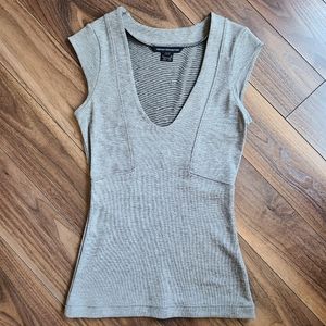 French Connection Cap-Sleeve Top